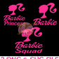Barbie Squad 3 Design in SVG & PNG