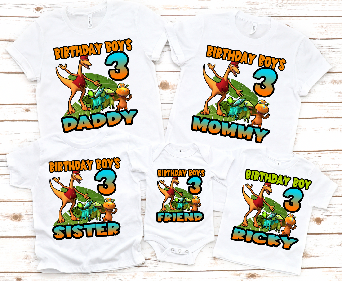 Dinosaur Train  Family Bundle (Boy) PNG File