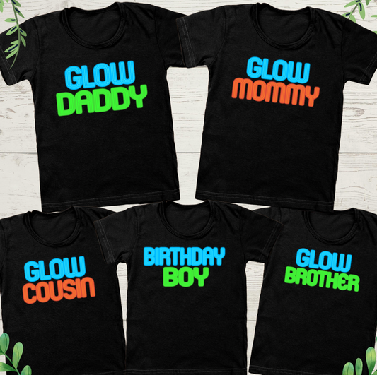 Glow Party (Boy) Transfer (Please Read Description)