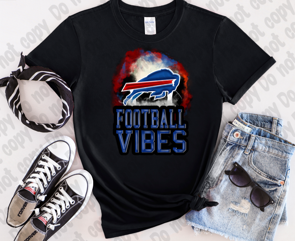 Football Vibes NFL Transfer Print Available in All Teams