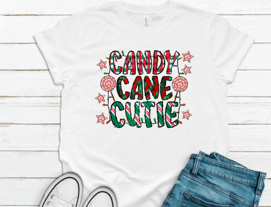 Candy Cane Cutie Transfer