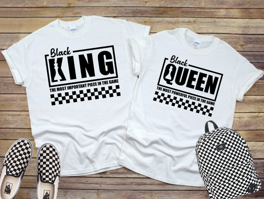 Black King or Black Queen Shirt