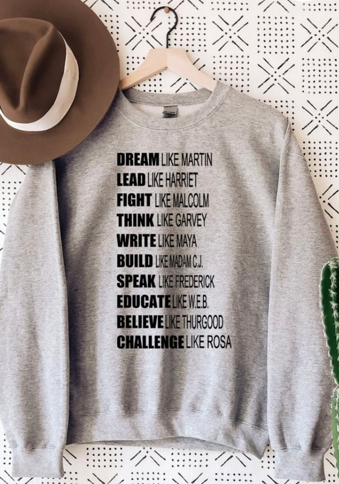 Black History Hero’s Sweatshirt( black or Grey)