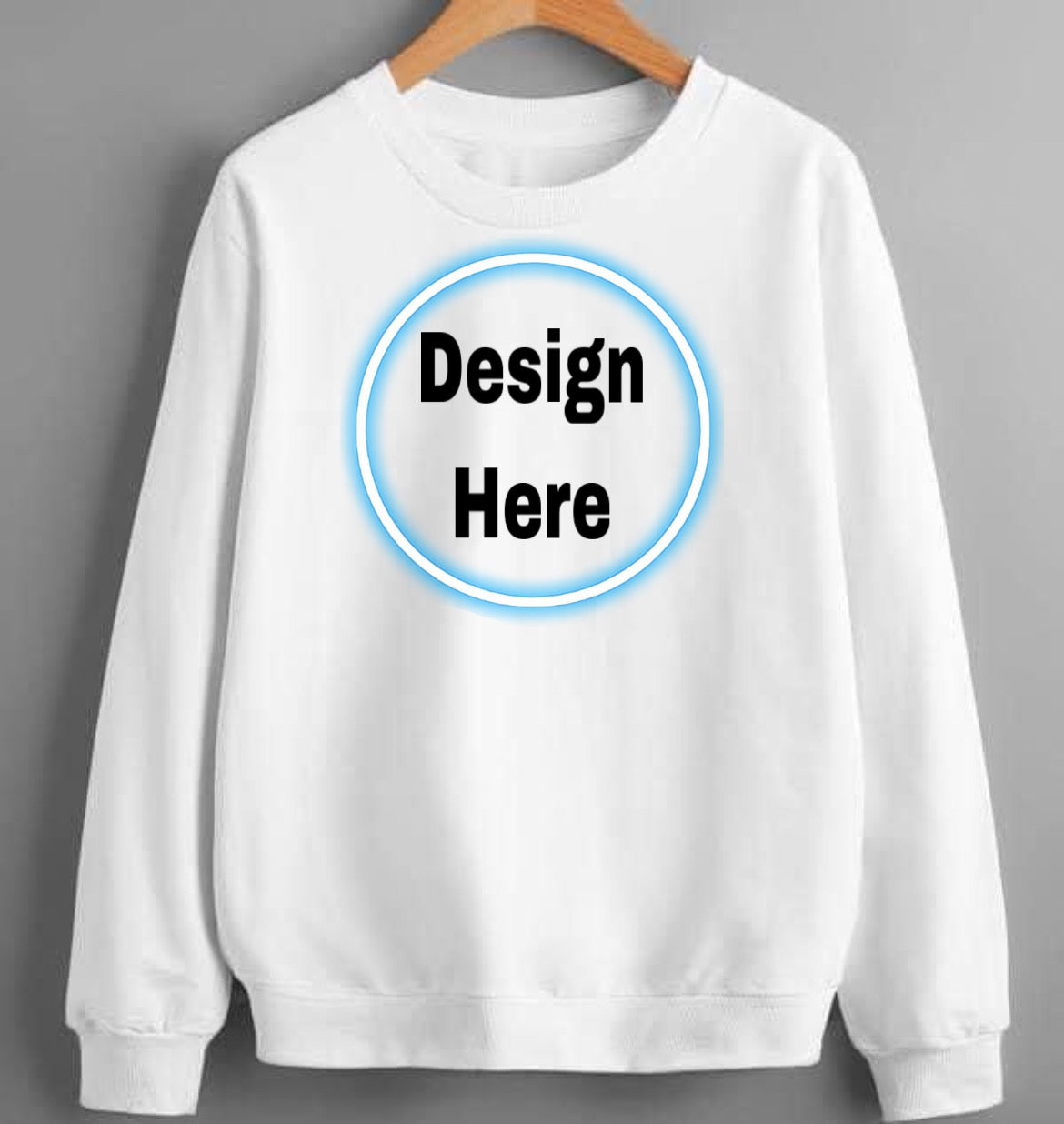 Custom Embroidery sweatshirt (Stitch)