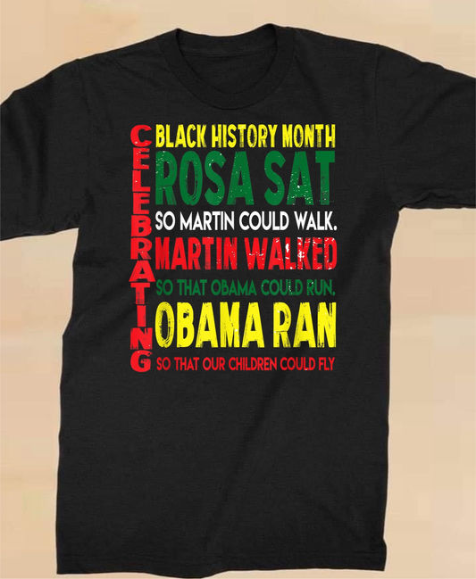 Celebrating Black History Shirt