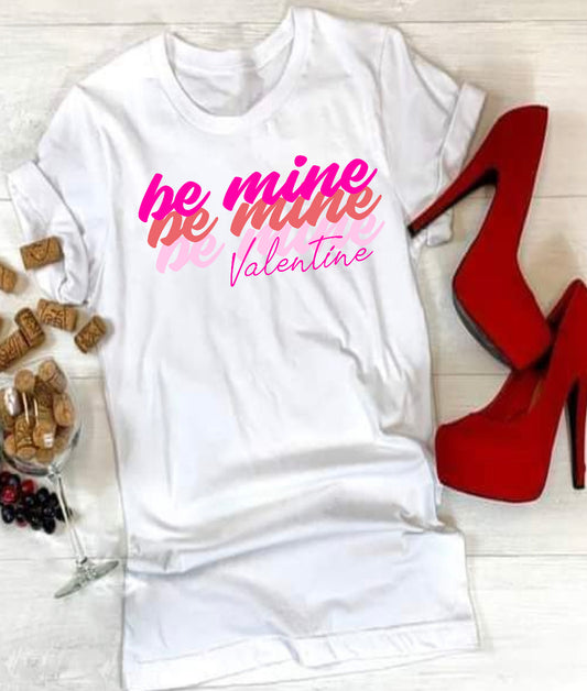 Be Mine Valentine Transfer Print (10 inch)