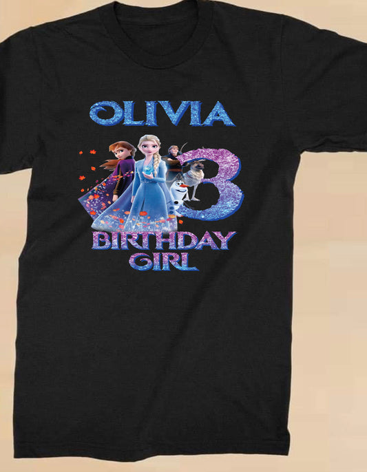 Frozen  birthday Transfer (Please Read Description)