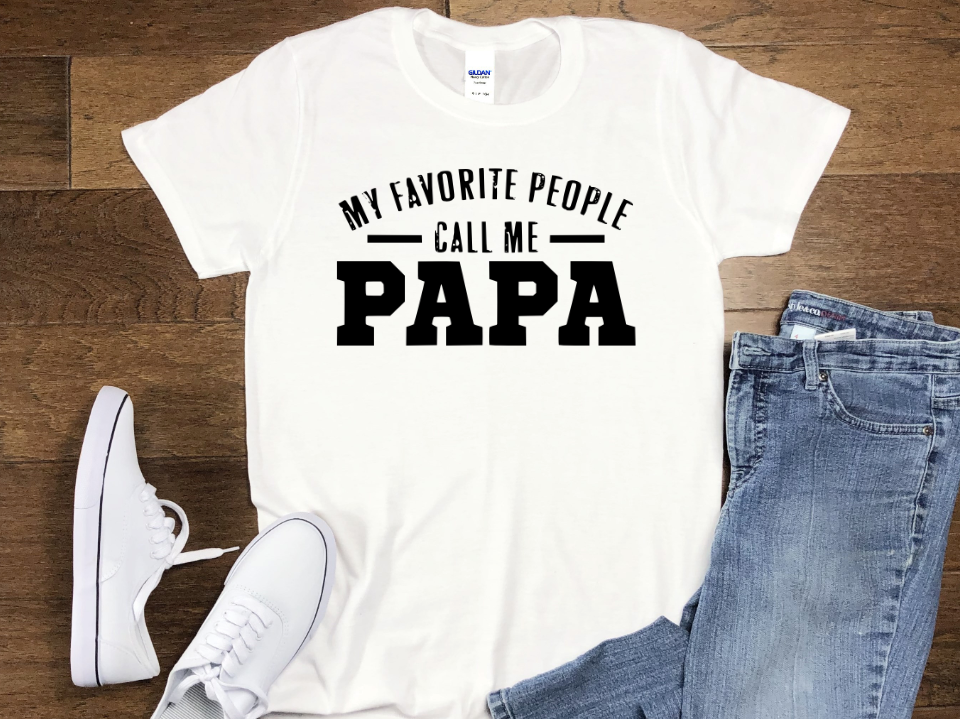 My Favorite People Call Me Papa Shirt