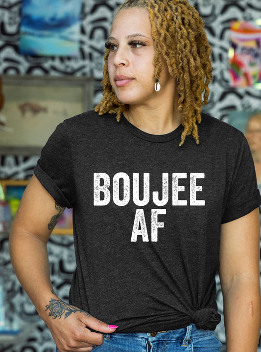 Boujee AF Transfer Print