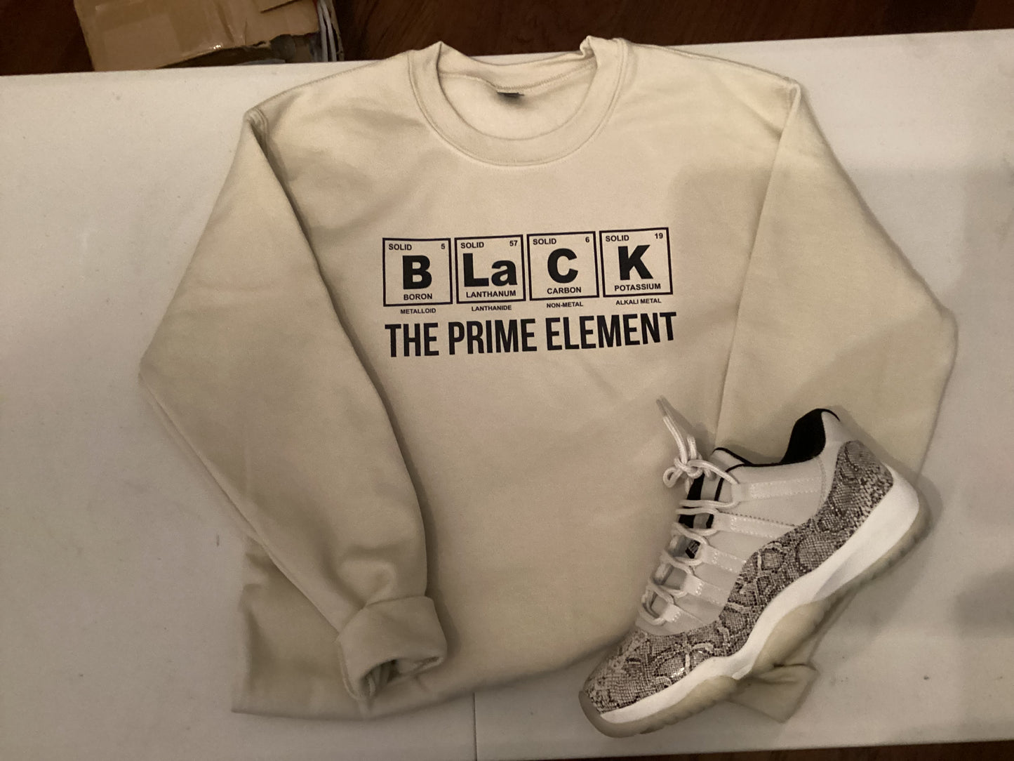 Black The Prime Element Sweatshirt