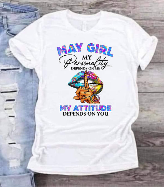 May Birthday  Shirt