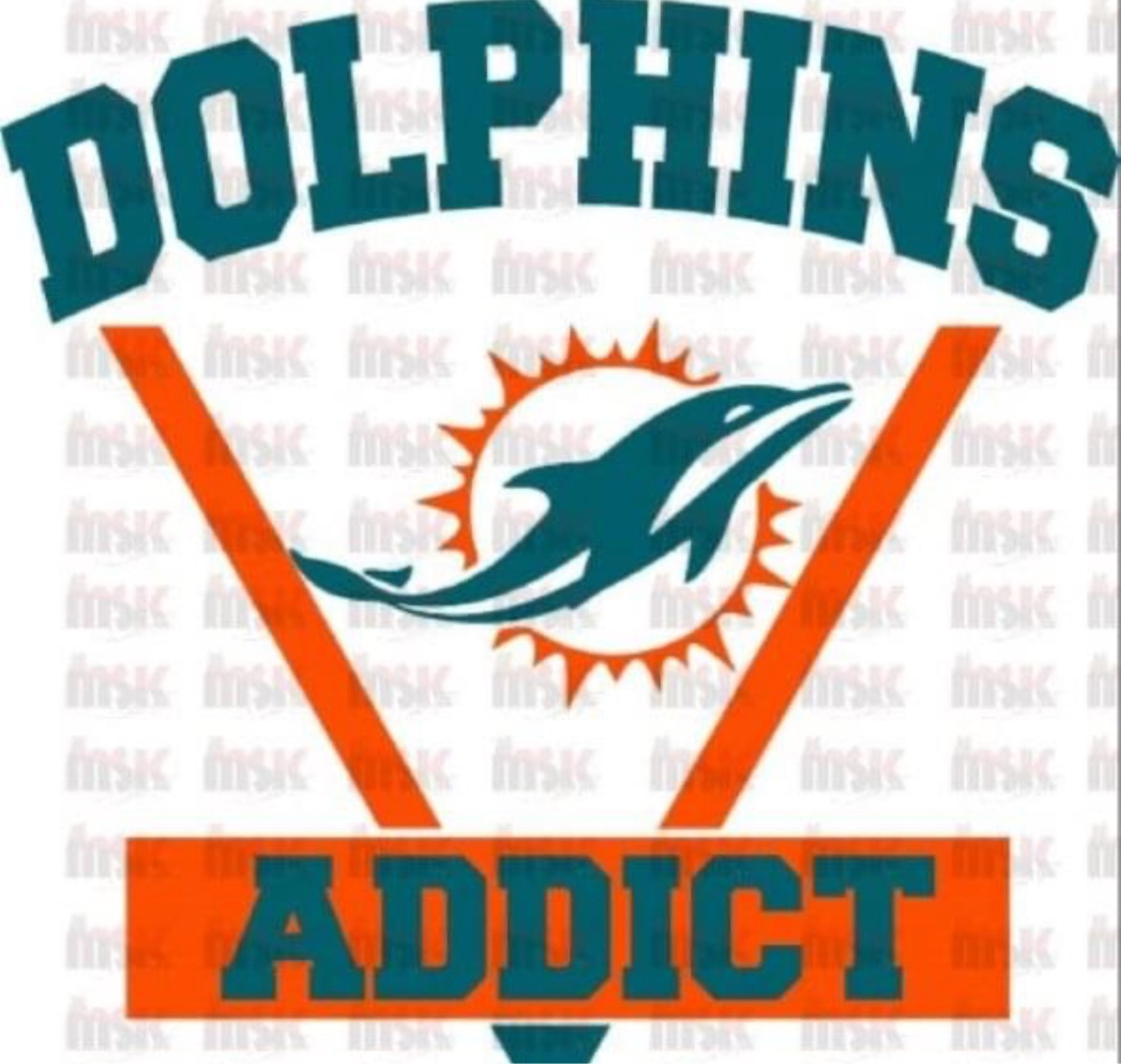 Addict NFL Transfer Print  All teams Available